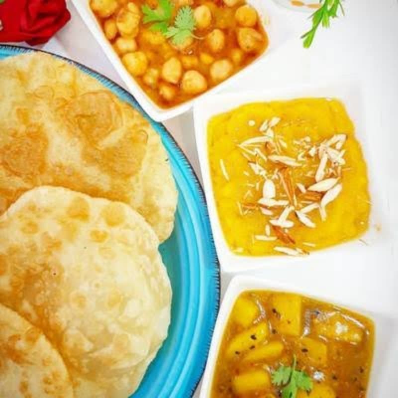 Halwa puri Only On Sunday