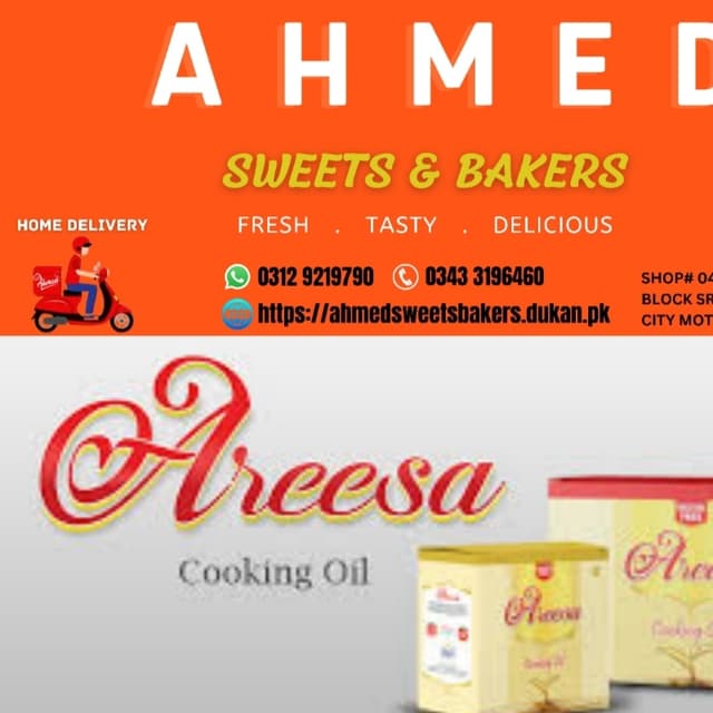 Areesa Cooking Oil 900 ml