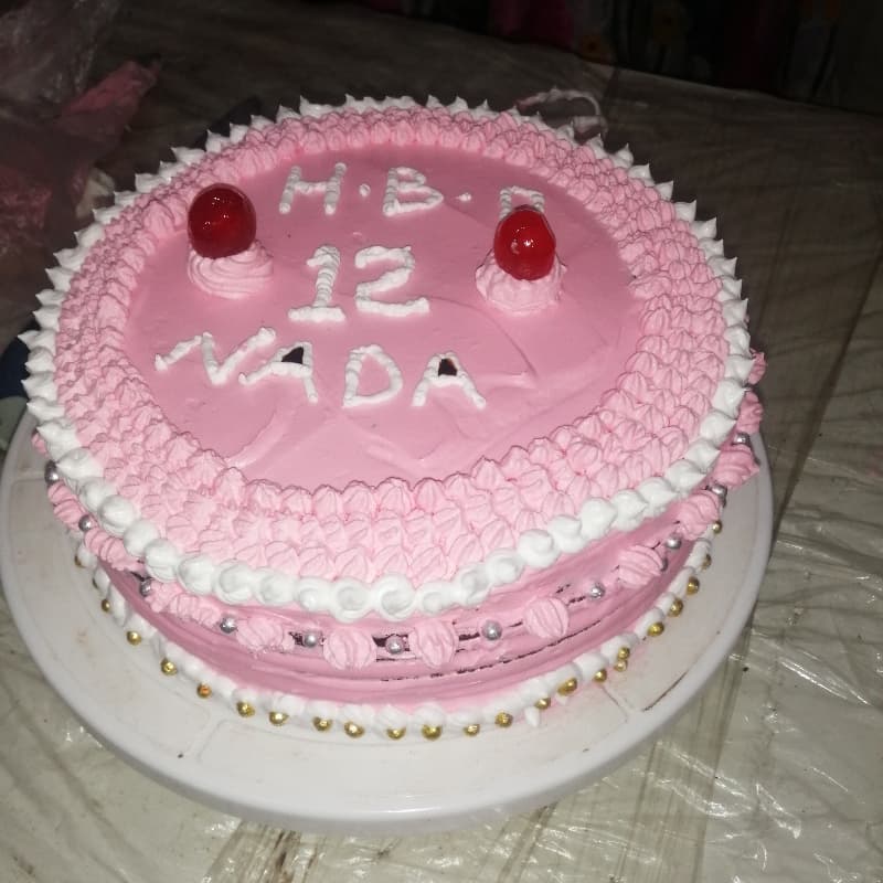 Birthday Ice Cake 600 Rs Per Pound