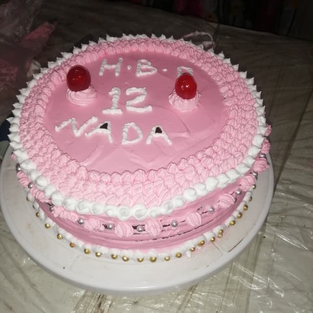 Birthday Ice Cake 600 Rs Per Pound