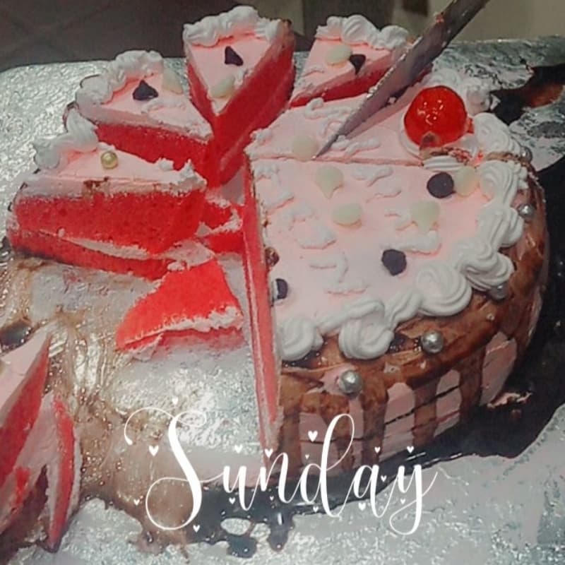 Birthday Ice Cake 600 Rs Per Pound