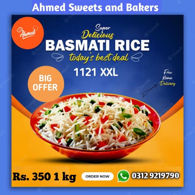 Super Gold Basmati Rice 1121 XXL